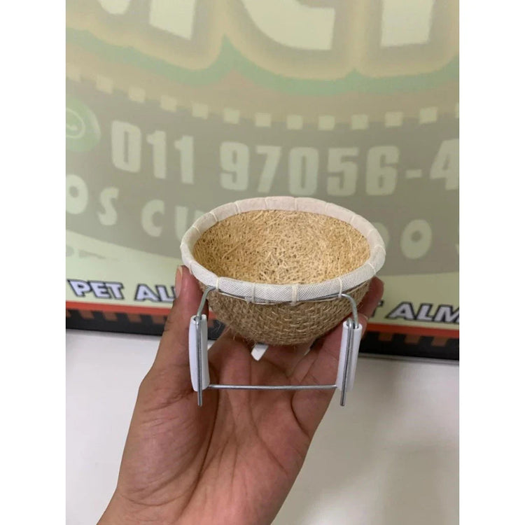 NINHO DE BUCHA AZULÃO, BICUDO E CANÁRIO