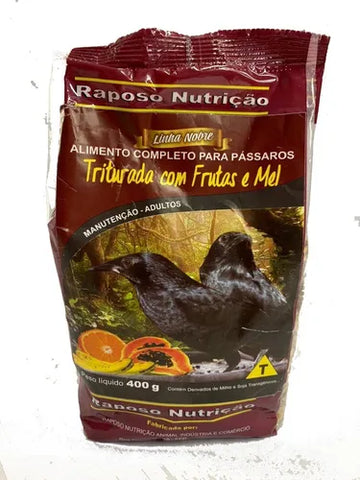 TRITURADA COM FRUTA E MEL 500GR - LINHA NOBRE