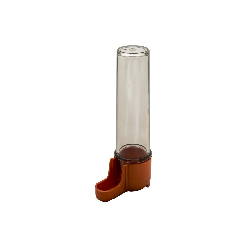 Kit c/ 12 Bebedouro Fumê Base Cobre 30ml - Malha fina