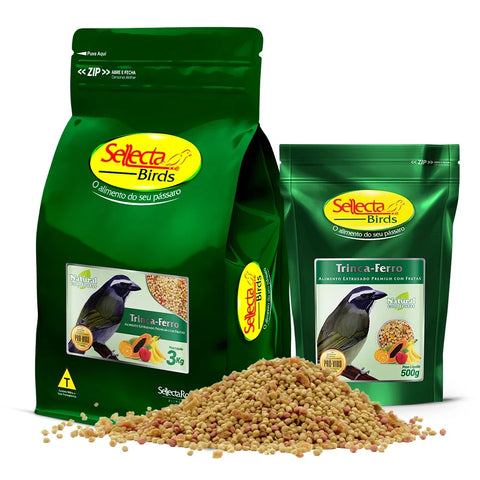 SELLECTA TRINCA FERRO NATURAL COM FRUTAS - 500G