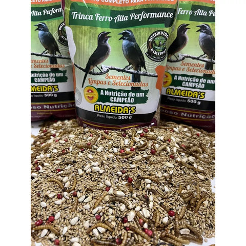 KIT - 1  MIX PATEE ALTA PERFORMANCE + 1 TRINCA FERRO ALTA PERFORMANCE + 1 GRIT MINERAL PREMIUM