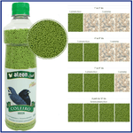 KIT - ALCON CLUB COLEIRO GREEN/VERDE - 6 UNIDADES DE 325G CADA