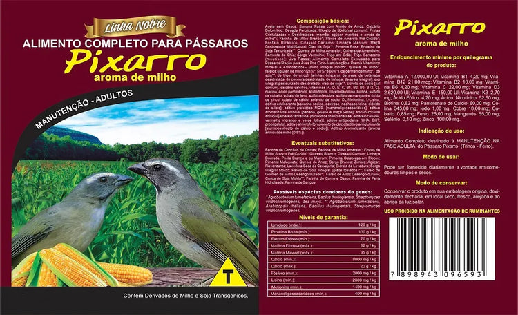 KIT - 3 MISTURA PIXARRO AROMA MILHO - 500G CADA